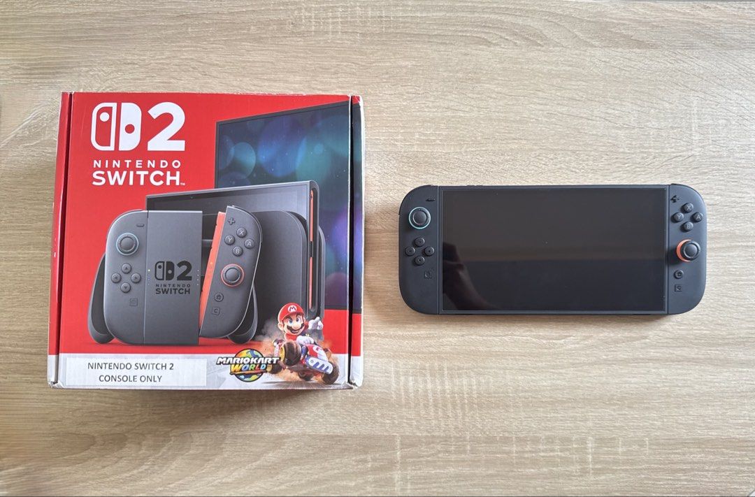 Nintendo Switch 2 (Category: Nintendo) located in Cavite. Submitted by gaminggeekph (Listing ID 1467697812, Image 1). Description: ••FOR SALE•• Unit #112 Nintendo Switch 2 ₱24,499 Only 2nd unit today, guys! Bought last December, makinis yung unit, walang kapintasan. Yung Joy-Con grip makinis din, and yung dock may sobrang light scratch sa front na hindi naman visible at deep. Pwede ko send pictures, pero honest lang tayo sa flaws ng unit. Wala na