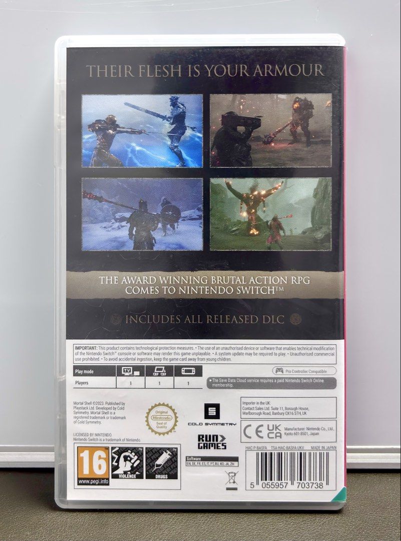 Nintendo Switch Game - Mortal Shell: Complete Edition (Category: Nintendo) located in Tarlac. Submitted by ggplaysph (Listing ID 1467630597, Image 2). Description: Nintendo Switch Game - Mortal Shell: Complete Edition • 1,000 pesos only • Actual photos posted. What you see is what you get. ❌ Last price posted. Will not entertain any haggling. ❌ Buy at your own risk. All games work on my console. No refunds if they don’t work on your unit. 📍COD/C