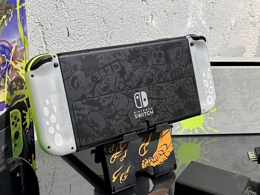 Nintendo Switch OLED 256gb Jailbreak (Category: Nintendo) located in Bacoor. Submitted by icarusjinzakk (Listing ID 1467614283, Image 2). Description: Nintendo Switch OLED Splatoon 3 Special Edition Jailbreak modchip Permanent Dat0 256gb Samsung Evo Plus A2 Complete all original accesories Smooth unit Games installed With game downloader dn 14500 only Aftersales support/guide 💯 Pickup / Lalamove / Shipping.