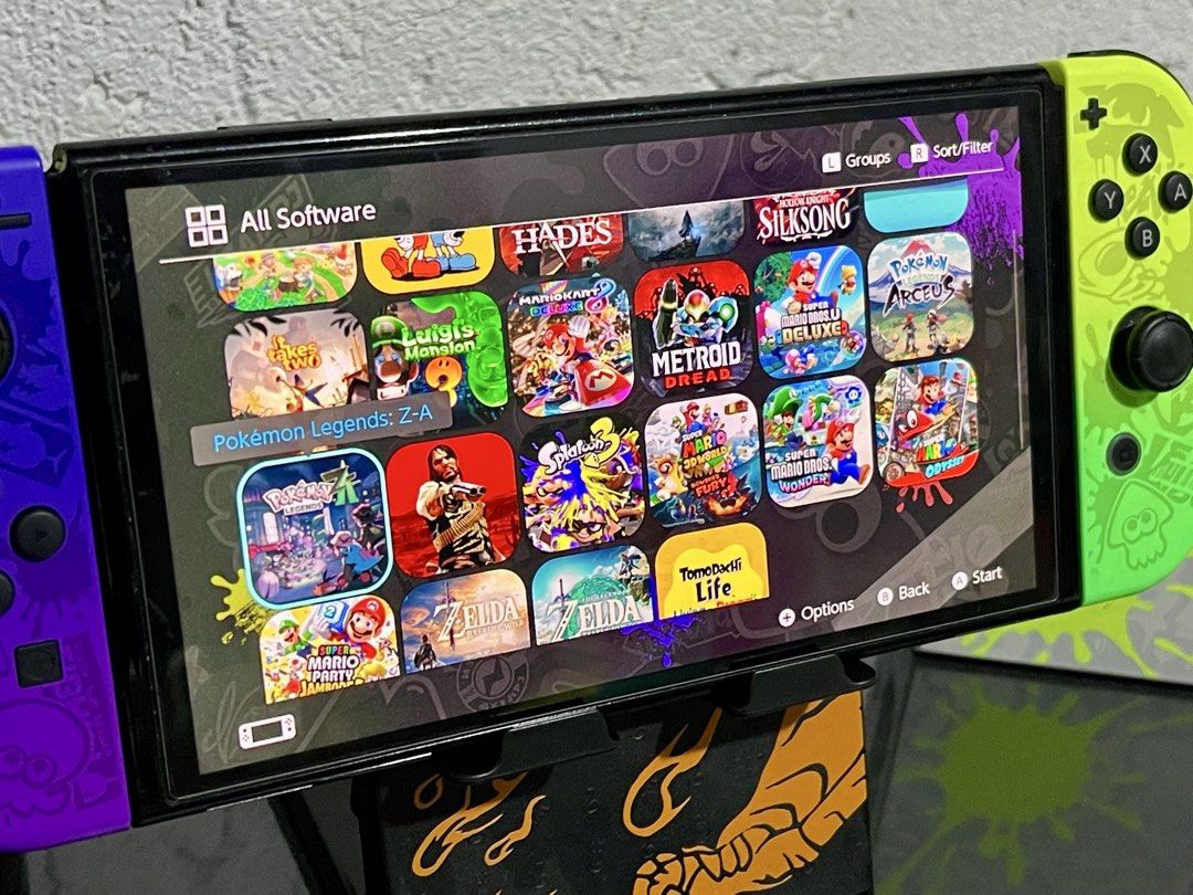 Nintendo Switch OLED 256gb Jailbreak (Category: Nintendo) located in Bacoor. Submitted by icarusjinzakk (Listing ID 1467614283, Image 3). Description: Nintendo Switch OLED Splatoon 3 Special Edition Jailbreak modchip Permanent Dat0 256gb Samsung Evo Plus A2 Complete all original accesories Smooth unit Games installed With game downloader dn 14500 only Aftersales support/guide 💯 Pickup / Lalamove / Shipping.