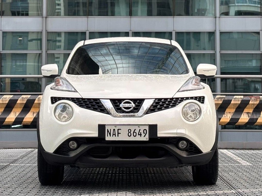 Nissan Juke 1.6L CVT Automatic Gas Auto (Category: Used Cars) located in Makati City. Submitted by allcarsbyjanraydejesus (Listing ID 1467652622, Image 1). Description: 2017 Nissan Juke 1.6L CVT Automatic, Gas Php 428,000 Only‼️ ☎️0935 600 3692 JAN RAY DE JESUS 🔰SCREENSHOT THIS POST OR LOOK JAN RAY DE JESUS TO GET YOUR SPECIAL DISCOUNT🔰 Open for Cash, Financing & Trade-in Computation: ✅️30% : 53K ALL IN 4 yrs : 14,163 3 yrs : 17,080 2 yrs : 23,