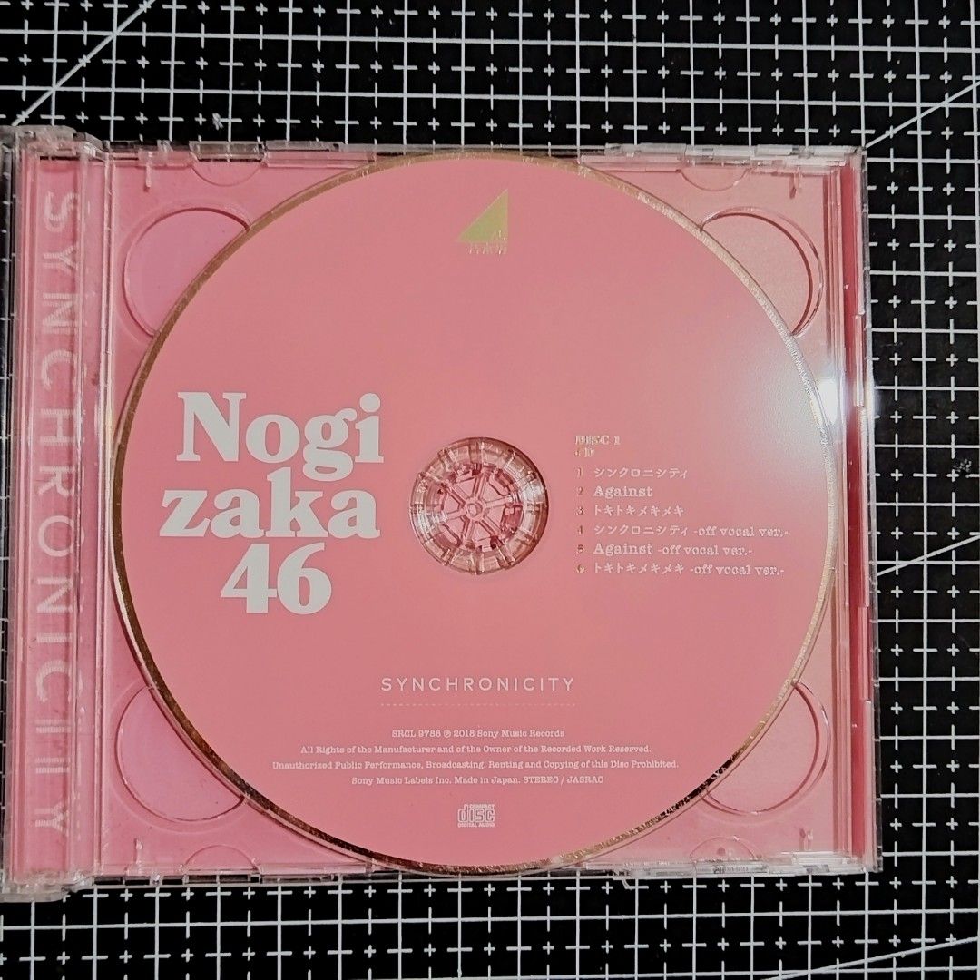 Nogizaka46 - Synchronicity (CD + DVD | Type D) (Category: CDs & DVDs) located in Cebu City. Submitted by wotaloocart (Listing ID 1467764753, Image 2). Description: Nogizaka46 - Synchronicity (CD + DVD | Type D) - with obi strip - in good condition, never played before - negotiable - mod: gcash / gotyme - w/ freebies.