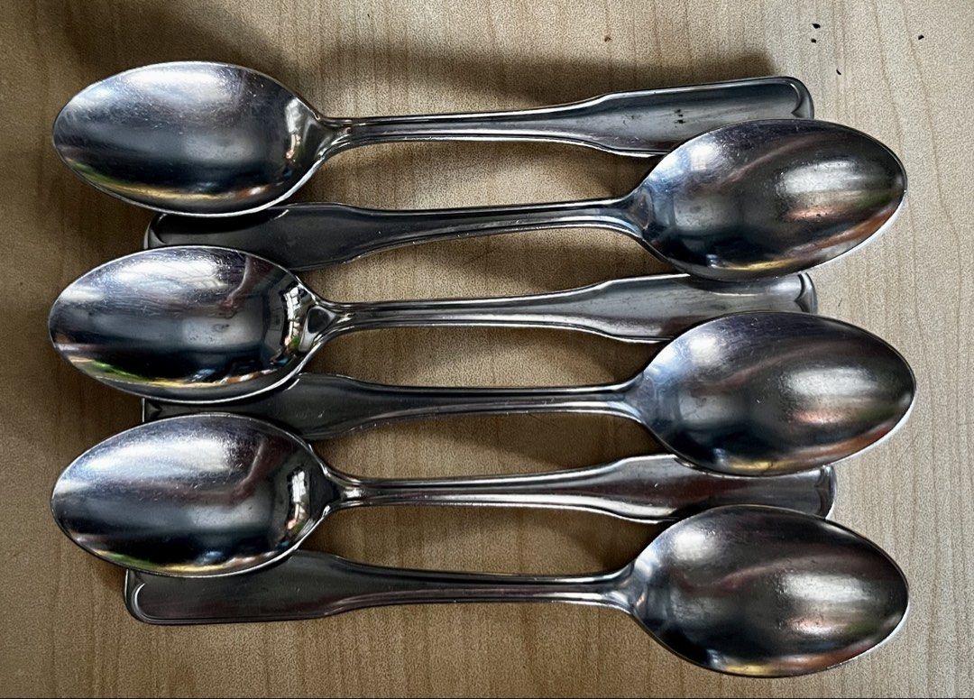 NORITAKE MoonValley Stainless Steel 6pc Spoon Set (Category: Dinnerware & Cutlery) located in Valenzuela. Submitted by cherrysan_911 (Listing ID 1467677910, Image 1). Description: 6pc Spoon Noritake MoonValley Stainless Steel Cutlery.
