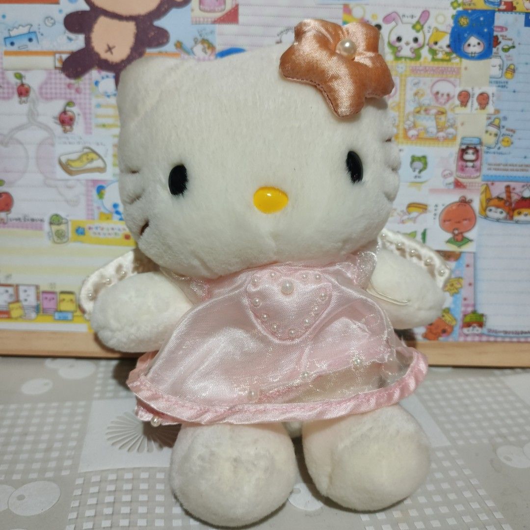 NTT Hello Kitty Plush (Category: Plushies & Soft Toys) located in San Pablo. Submitted by oreospicks (Listing ID 1467748991, Image 1). Description: *Discoloration on flower.