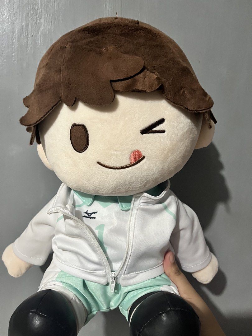 Oikawa Toru Potepotte Plushie (Category: Plushies & Soft Toys) located in Manila. Submitted by oikawatruther (Listing ID 1467752236, Image 1). Description: from my personal collection, except well maintained condition. .