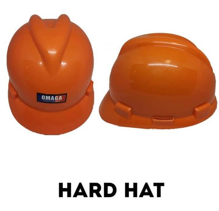 Omaga Safety Hard Hat Construction Helmet (Category: Caps & Hats) located in Manila. Submitted by njgingo09238373 (Listing ID 1467622310, Image 2). Description: - Brand/Model: Omaga Heavy-Duty Safety Hard Hat - Application: Ideal for construction and site work - Fit: Adjustable ratchet suspension system for a secure and comfortable fit - Added Security: Includes a sturdy chin strap - Colors Available: Red, orange, white, and green - Protection: R