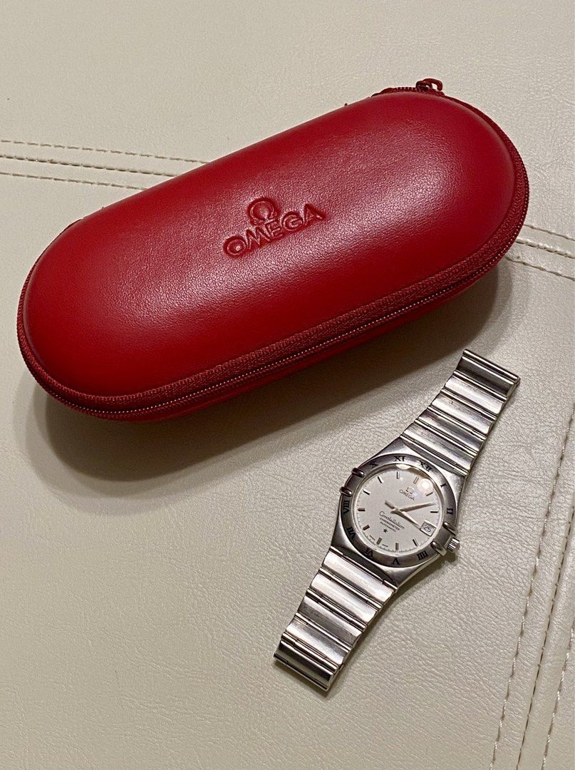 Omega Constellation Chronometer Automatic Watch (Category: Luxury Watches) located in Baliuag. Submitted by clicksmileph (Listing ID 1467687684, Image 2). Description: - Brand: Omega Constellation Chronometer Automatic - Dial: Silver with date window at 3 o'clock - Bezel: Distinctive bezel with Roman numerals - Bracelet: Integrated stainless steel with secure clasp closure - Performance: Keeps accurate time, wears very comfortably - Inclusions: O