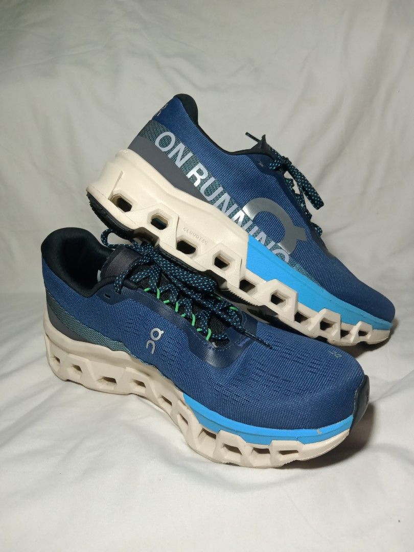 On Running Cloudmonster 2 (Category: Sneakers) located in Manila. Submitted by tres0824 (Listing ID 1467729925, Image 1). Description: On Cloudmonster 2 Size 9 us/42.5 eu Excellent condition No issue (need wash only) No box pair only 3299 + Shipping fee Taguig location Dm to purchase📩📩 .
