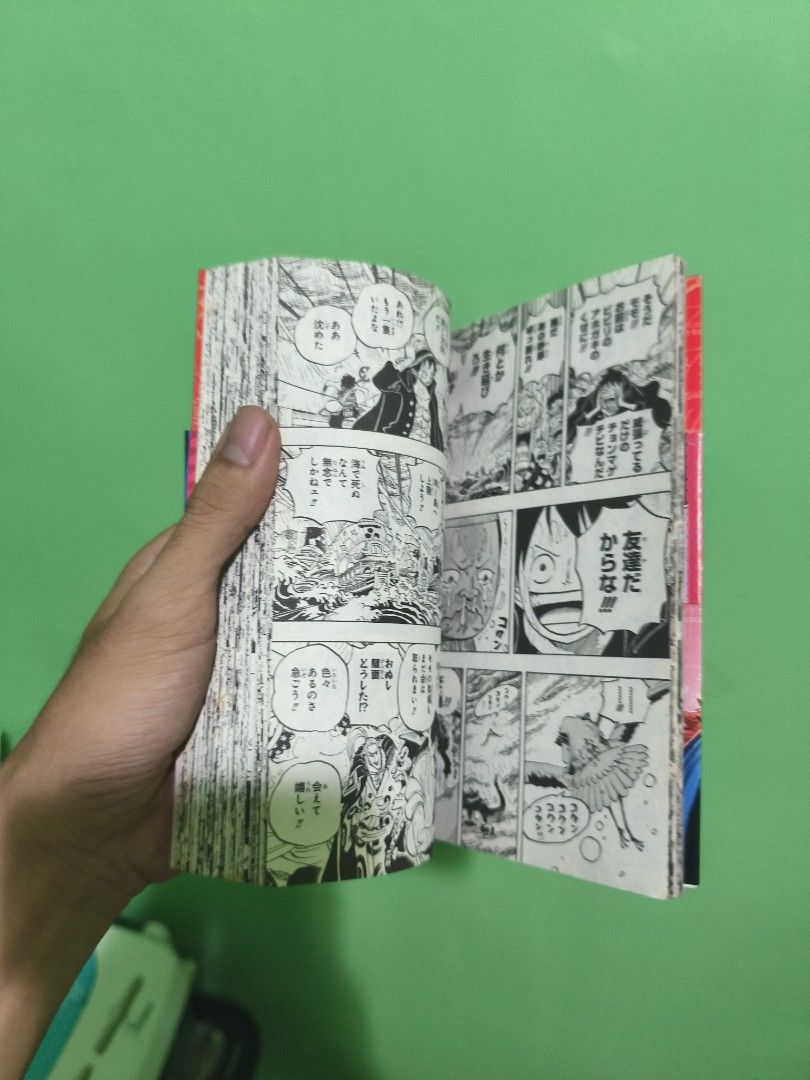 ONE PIECE 97 Manga (Category: Comics & Manga) located in Muntinlupa City. Submitted by prime_finder (Listing ID 1467639386, Image 2). Description: ONE piece Manga 97 Good as New no tears no folds walang kasamang Card Japanese po..