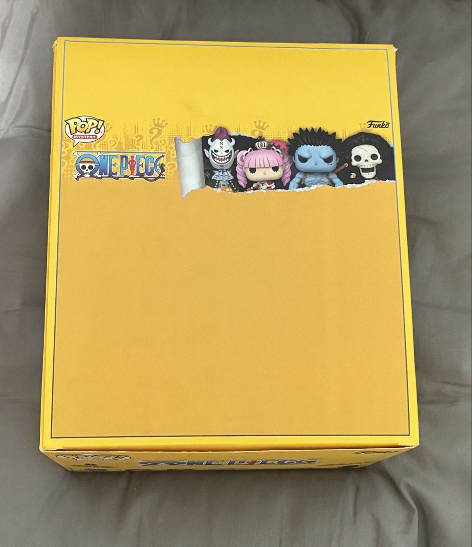 One Piece Mystery Funko pop (Category: J-Wave Merchandise) located in Bulacan. Submitted by cutebutbyee (Listing ID 1467774744, Image 2). Description: 750 each Good condition PAYO only MOP Gcash BPI Unionbank Maya Maribank MOD JnT LBC SF paid by buyer Loc: Bulacan .