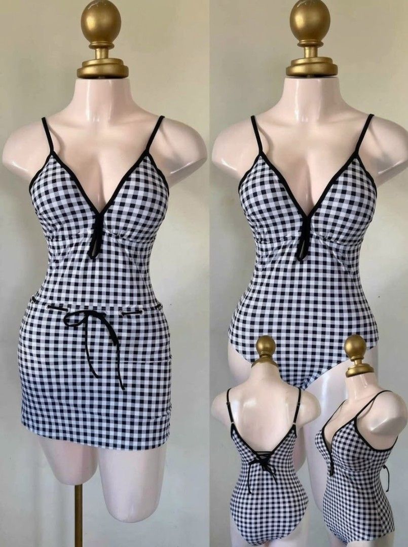One piece with cover up skirt (Category: Bikinis & Swimsuits) located in Muntinlupa City. Submitted by archer_closet (Listing ID 1467632178, Image 1). Description: size s-m.