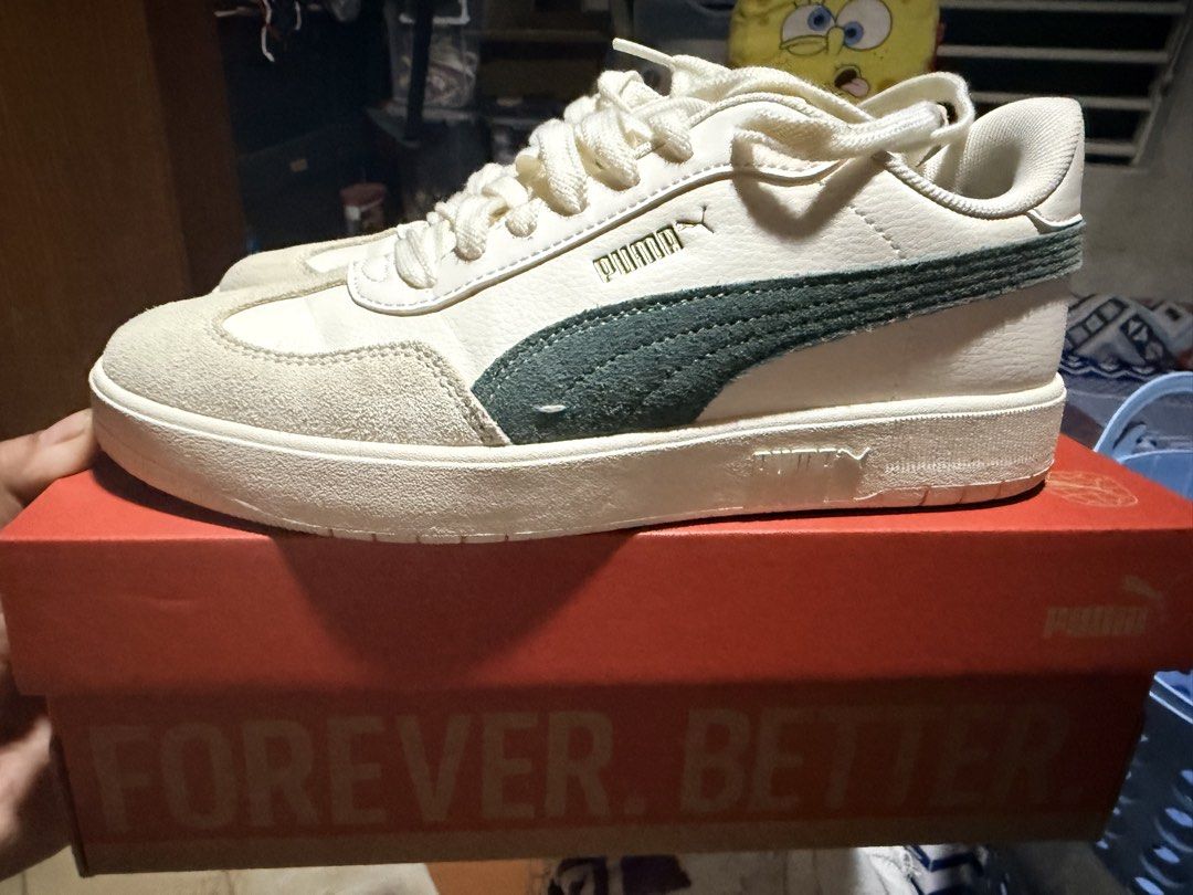 original and preloved puma shoes (Category: Sneakers) located in Cebu City. Submitted by kat.dingz (Listing ID 1467816252, Image 2). Description: bought in HK last Aug 2025, used only less than 10 times, selling since shifting from lifestyle shoes to shoes that are plantar fasciitis friendly cebu based, can do meet up in cebu city or pick up at my workplace at BDO Fuente.