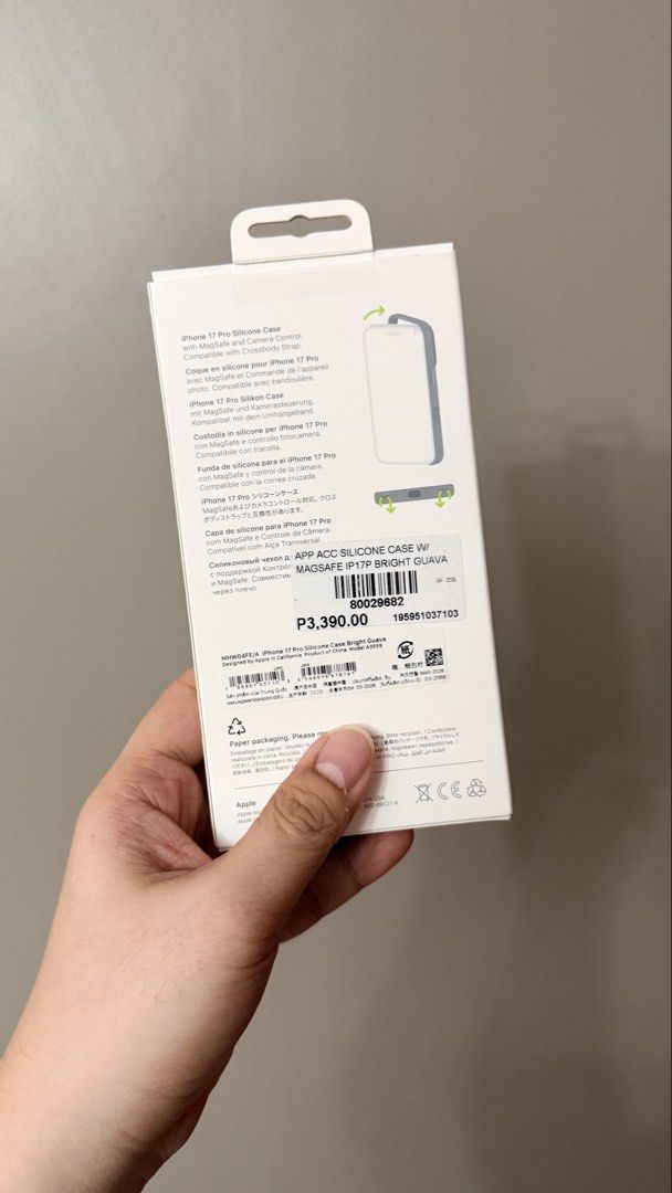 Original Cases for iPhone 17 Pro/18 Pro (6.3inch) (Category: Cases & Sleeves) located in Manila. Submitted by kevin.cee (Listing ID 1467837861, Image 2). Description: For Sale ‼️ -For shipping only, as I am currently in the province at the moment (Nueva Vizcaya) 📍 💯 Authentic Guaranteed! •What you see is what you get 👌🏻 •For iPhone 17 Pro/18 Pro (6.3) •Purchased at Powermac Bundle for 2 for Only P1,500 (Last Price) (Sold as set only) 🚫 Dm me