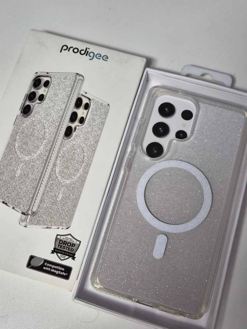 Original Prodigee for S25 Ultra (Category: Cases & Sleeves) located in Quezon City. Submitted by theclutter__ (Listing ID 1467623016, Image 1). Description: well loved with minimal issue complete with box.