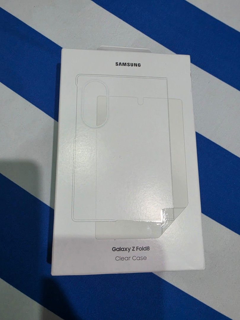 Original Samsung Z Fold 8 Clear Case (Category: Cases & Sleeves) located in Guinobatan. Submitted by mayrell128 (Listing ID 1467716758, Image 1). Description: - Product: Original Samsung Z Fold 8 Clear Case - Color: Transparent - Condition: Brand new - Features: Sleek design that highlights your phone's original look while offering reliable protection - Meet-up Location: 7-Eleven, Rizal St, Poblacion, 4503 Guinobatan, Albay.