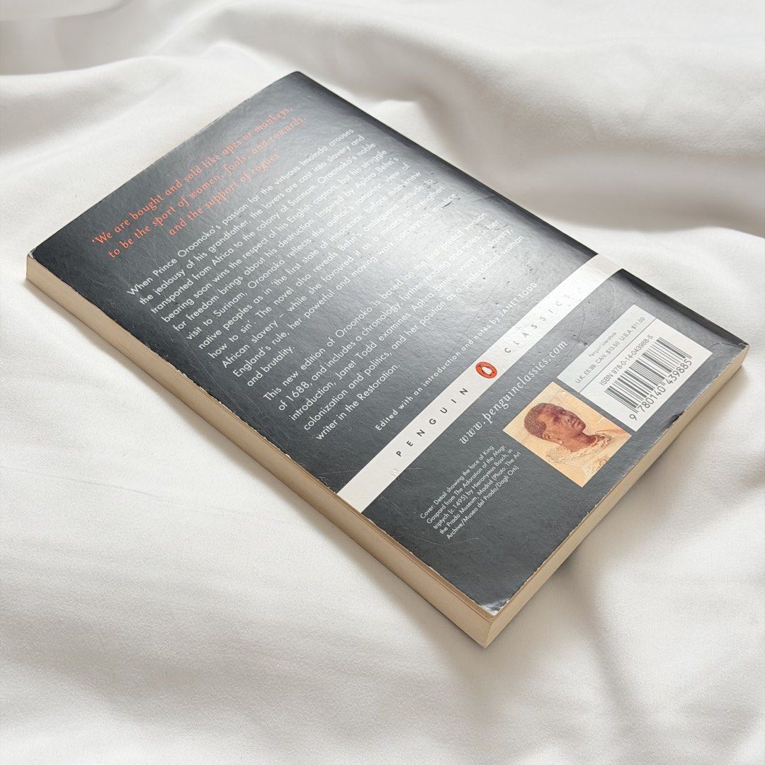 Oroonoko by Aphra Behn (Penguin Classics) (Category: Storybooks) located in Iriga City. Submitted by cheeze_k3yk (Listing ID 1467685424, Image 3). Description: .