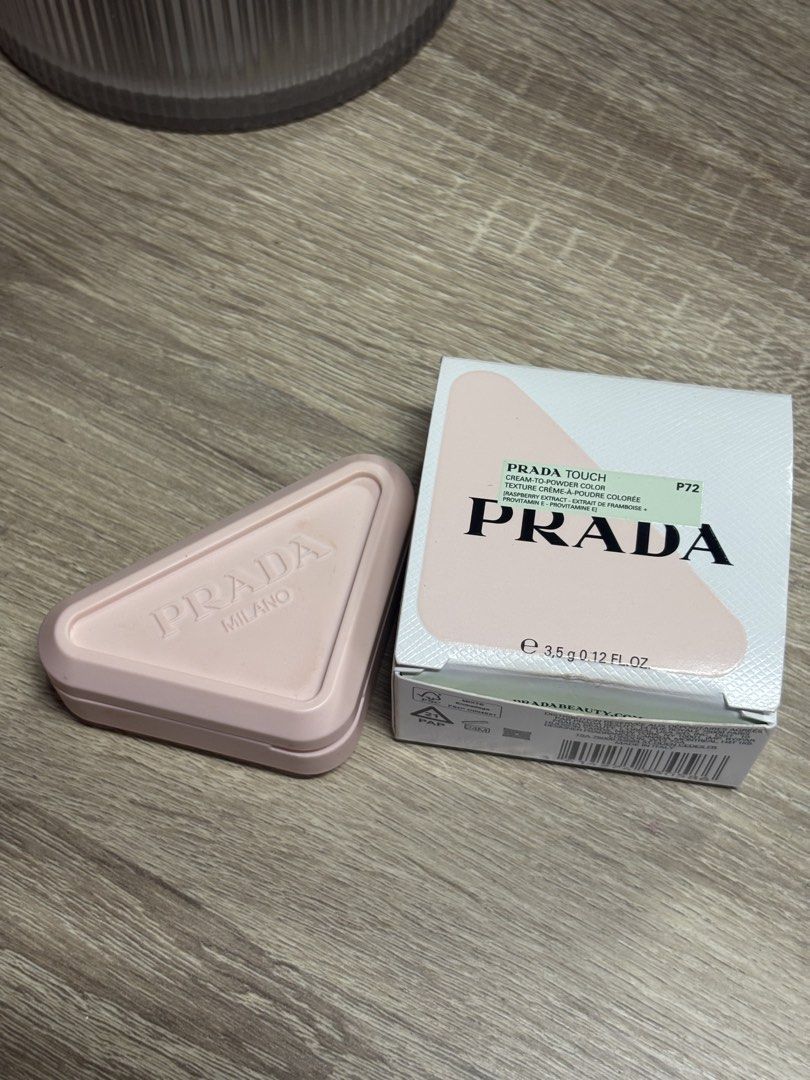 P72 Dahlia Nude Pink Blush (Category: Makeup) located in Davao. Submitted by mielle_888 (Listing ID 1467634319, Image 1). Description: Authentic Prada Blush Shade: The people’s favorite ✨P72 Dahlia ✨(beautiful nude pink tone) - Texture: Creamy and effortlessly blendable - Finish: Soft, natural flush suitable for all skin tones .