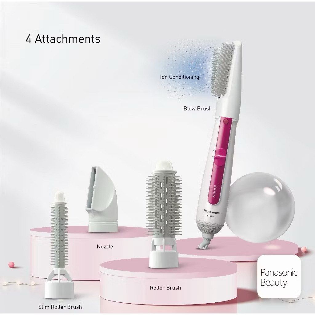 Panasonic Ion Hair Styler (Category: Hair) located in Taguig. Submitted by patriciakateuyonig (Listing ID 1467714872, Image 3). Description: Panasonic hair styling toolset - opened only - good as new. complete with box - comes with 4 attachments - feel free to send a PM.