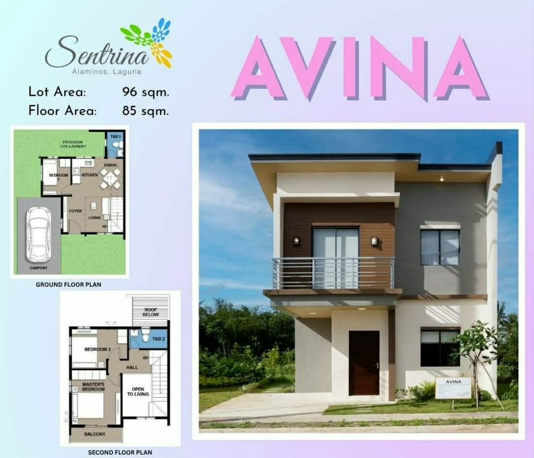 PASALO - Sentrina Subdivision - Laguna (Category: House & Lot) located in Cavite. Submitted by adynnej.various.items (Listing ID 1467633564, Image 2). Description: Assume Balance (PASALO) Cash Out: 2.5M negotiable Bank Financing thru RCBC Monthly Ammort : 24k fixed for 2 years *15 years remaining Loc: Sentrina Subdivision Along Maharlika Highway Alaminos Laguna Very accessible Prime Location 5mins to SM San Pablo Near Schools and Hospitals Flood 