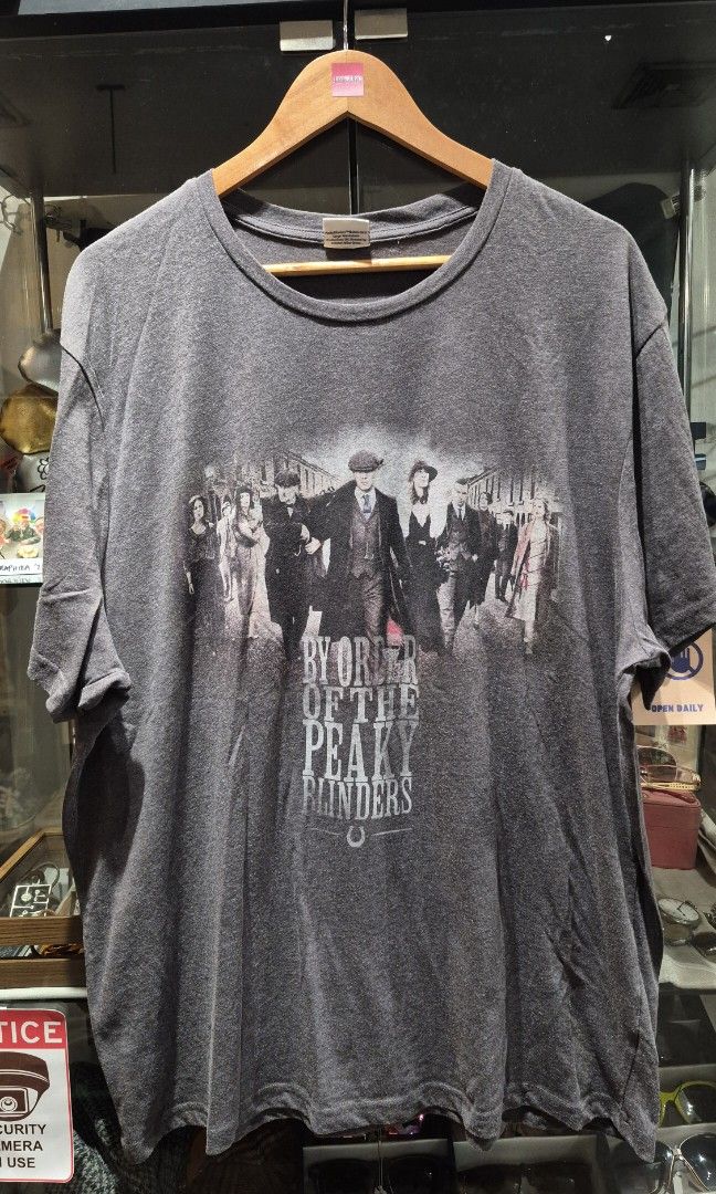 Peaky Blinders Cast Shirt (Category: Tshirts & Polo Shirts ) located in Pasig City. Submitted by larssyy15 (Listing ID 1467665707, Image 1). Description: Peaky Blinders Cast Shirt Dimes: 24 x 30 Garrison Taylors Tag Negotiable.