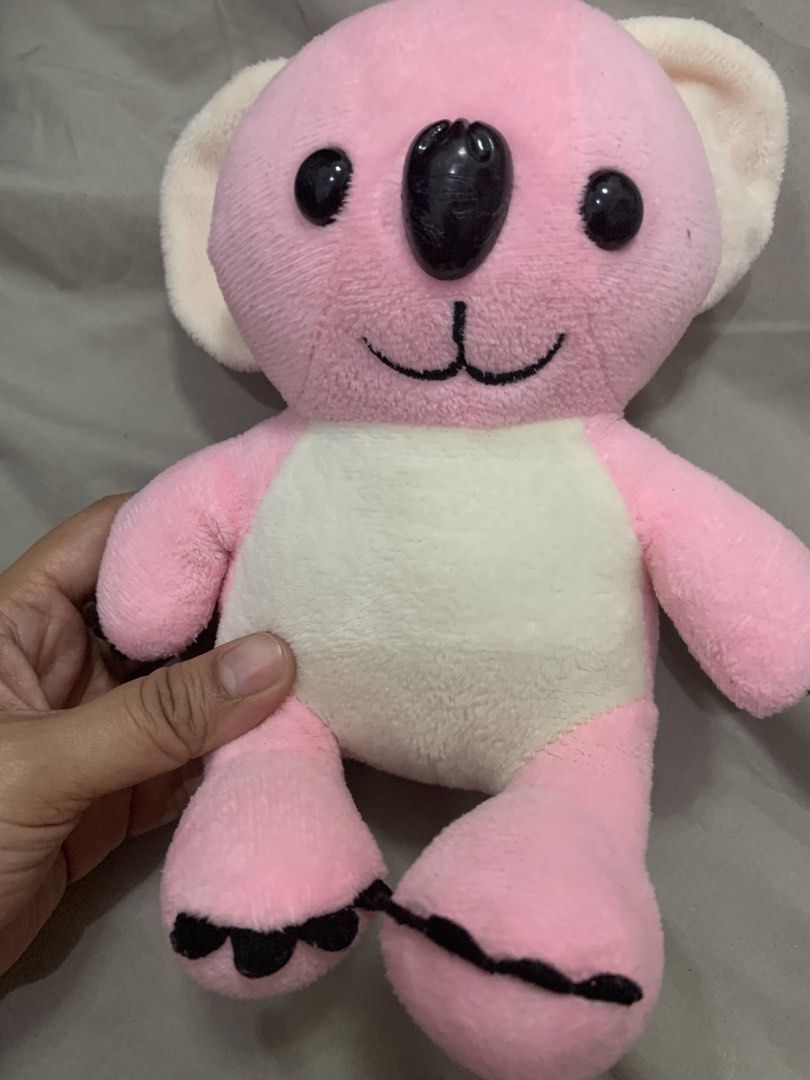 Pink koala stuffed toy (Category: Plushies & Soft Toys) located in Caloocan City. Submitted by appleblossoms07 (Listing ID 1467772896, Image 1). Description: Apps st pouch 4.