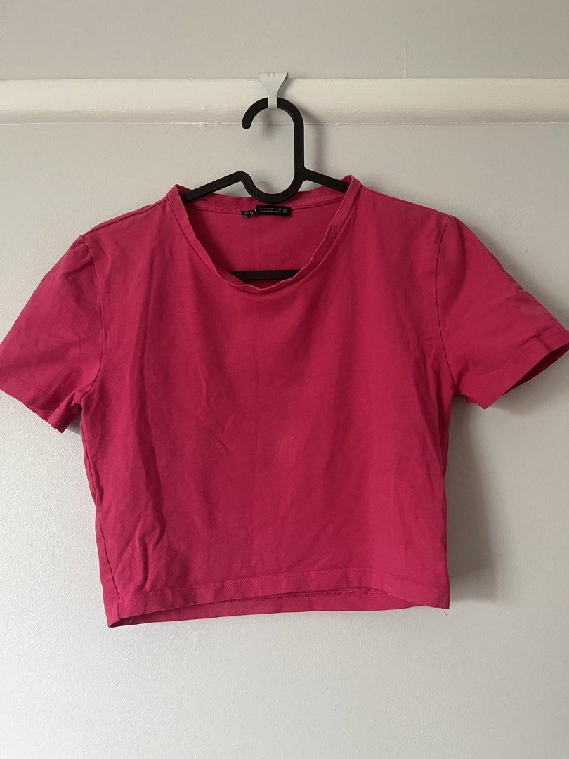 Pink Zara Crop Top (Category: Shirts) located in Paranaque City. Submitted by colsness (Listing ID 1467631627, Image 1). Description: Zara crop top Size M Original from US.