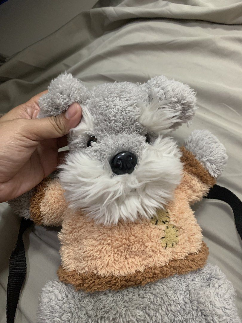 Plush animal bear bag (Category: Other Babies Going Out Needs) located in Caloocan City. Submitted by appleblossoms07 (Listing ID 1467738366, Image 2). Description: Apps st pouch 3.