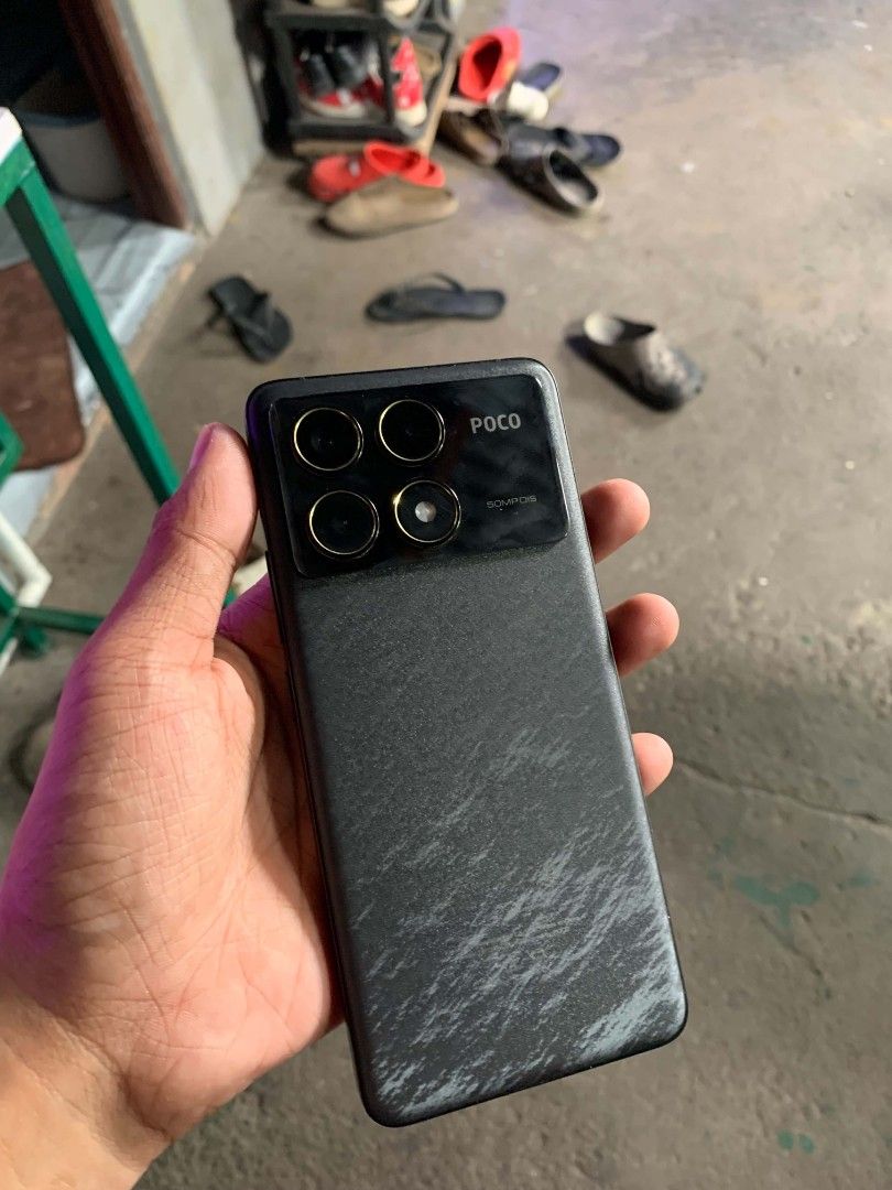 POCO F6 PRO 5G (Category: Xiaomi) located in Manila. Submitted by fierce_jhonlui (Listing ID 1467700456, Image 3). Description: FOR SALE OR SWAP OFFER LANG SWAPPING IS HIGHER!!! Specs: • Model: POCO F6 Pro 5G • RAM: 12GB • Storage: 512GB • Processor: Qualcomm Snapdragon 8 Gen 2 • Display: 6.67" AMOLED • Resolution: 3200 × 1440 (WQHD+) • Refresh Rate: Up to 120Hz • Battery: 5,000mAh • Charging: 120W HyperCharge • Rear Camera: 50MP OIS + 8MP Ultra-
