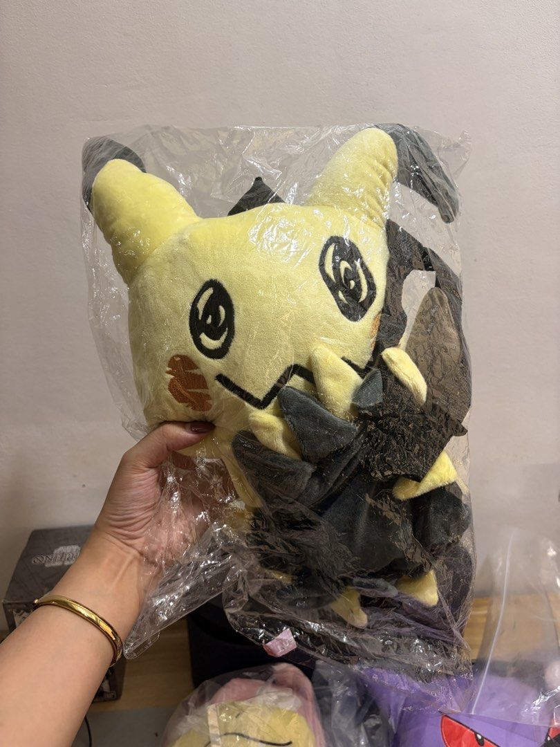 Pokémon: Mimikyu Plush Backpack (Category: Plushies & Soft Toys) located in Caloocan City. Submitted by neverletmigo (Listing ID 1467645008, Image 1). Description: MOP: GoTyme | BPI Meetups Preferred (Weekends Only): SM Grand Central | SM North EDSA | Trinoma Shipping via: LBC | Grab | Lalamove 📩 PM to order or inquire. 💰 Layaway available. 💰 Payment First policy to avoid joy reservers and scammers. 🚛 Shipping fee is not yet included in the p