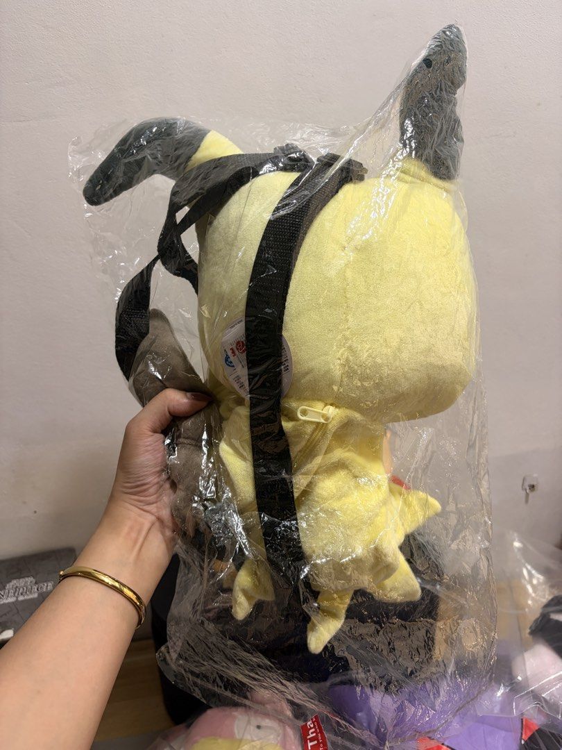 Pokémon: Mimikyu Plush Backpack (Category: Plushies & Soft Toys) located in Caloocan City. Submitted by neverletmigo (Listing ID 1467645008, Image 2). Description: MOP: GoTyme | BPI Meetups Preferred (Weekends Only): SM Grand Central | SM North EDSA | Trinoma Shipping via: LBC | Grab | Lalamove 📩 PM to order or inquire. 💰 Layaway available. 💰 Payment First policy to avoid joy reservers and scammers. 🚛 Shipping fee is not yet included in the p