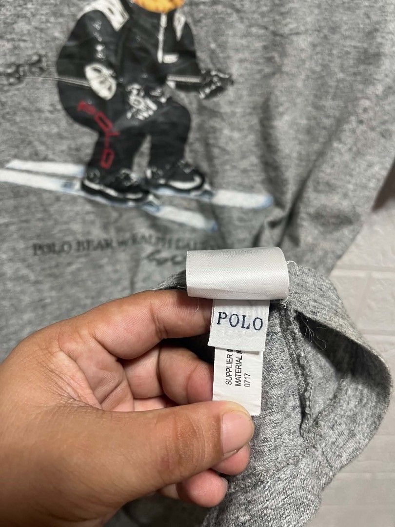 Polo Bear (Category: Formal Shirts) located in Danao, Cebu. Submitted by 6000thrifts.ph (Listing ID 1467728310, Image 3). Description: 450+Shipping Fee 💸 Polo Bear Ralph Lauren 📍 Size Meduim 26/19 Good Condition/Needwash No issue/ Color 9/10 Pm for sure buyer 📥.