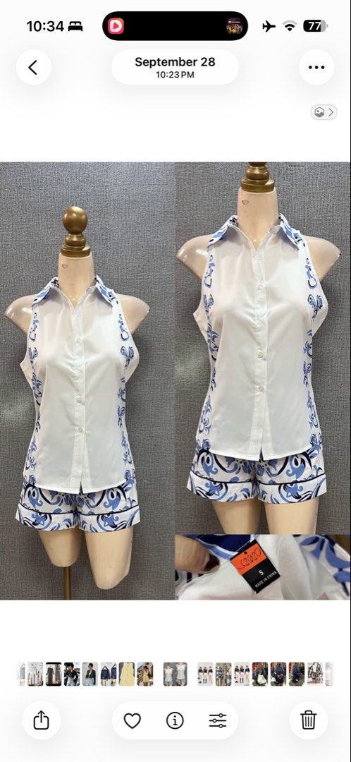 Polo button down coords (Category: Sets or Coordinates) located in Rizal. Submitted by kirschet_k (Listing ID 1467838070, Image 2). Description: Brandnew Til 27 Super nice! Bet ko ang elegantt e .