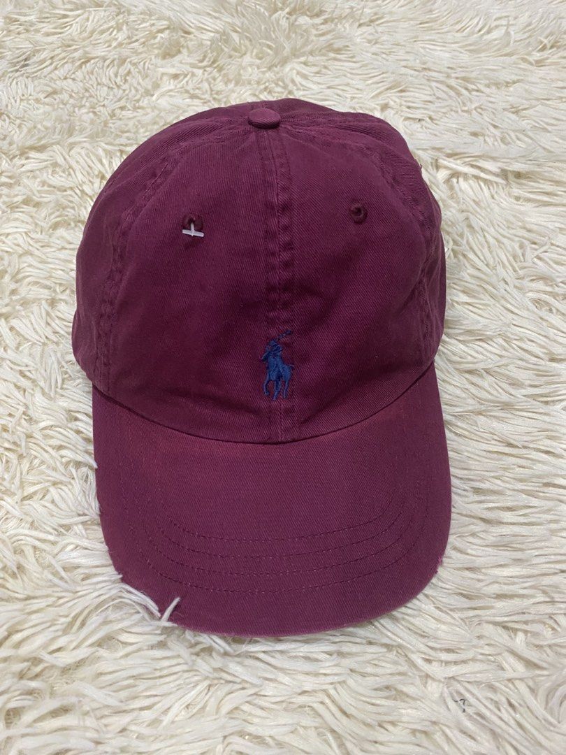 Polo Ralph Lauren Maroon Baseball Cap (Category: Caps & Hats) located in Antipolo. Submitted by switchneighborhood (Listing ID 1467739199, Image 1). Description: Check pics for reference Authentic.
