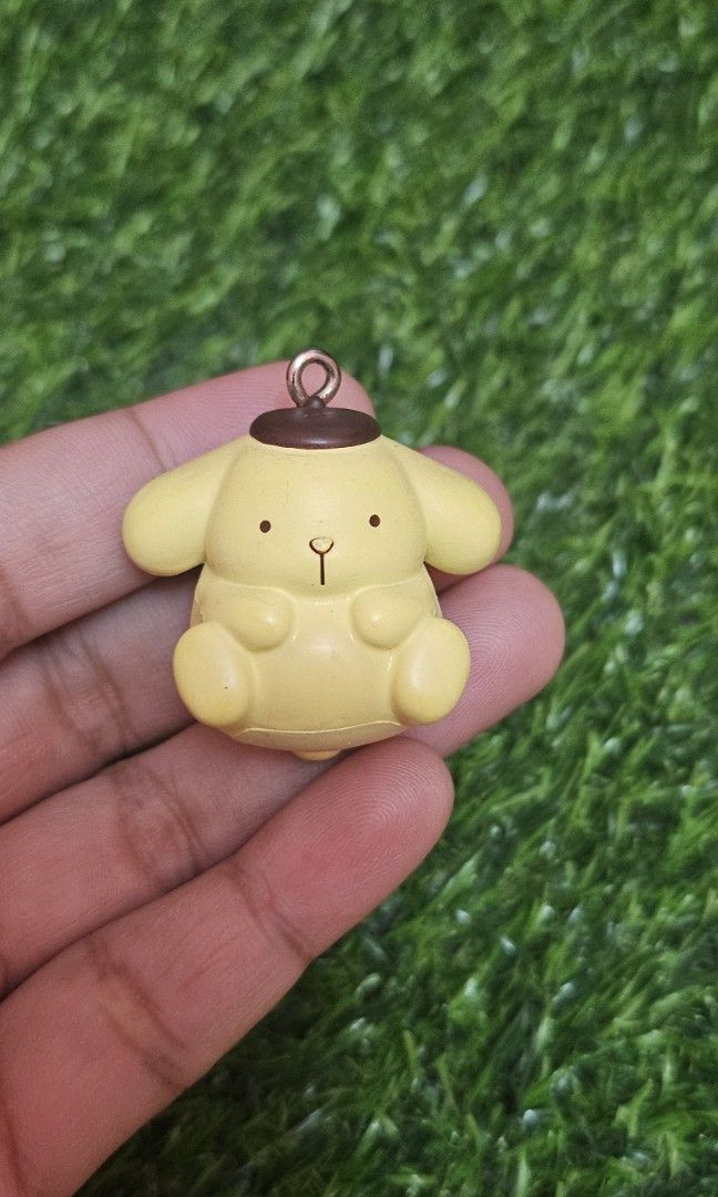 Pompompurin charm (Category: Kids Toys) located in Umingan. Submitted by liezelsona48963 (Listing ID 1467632672, Image 1). Description: t arts brand sanrio mop gcash.