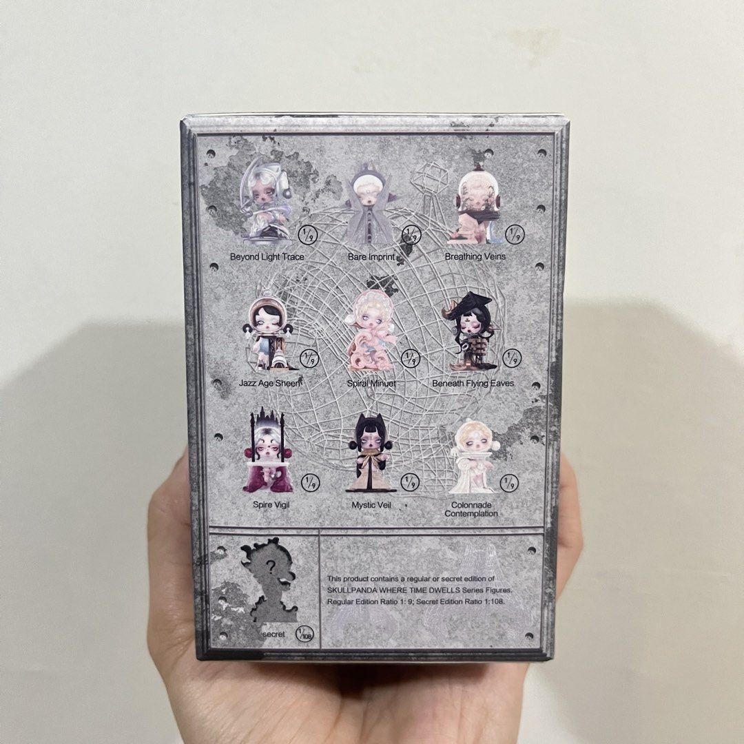 POPMART Skull Panda Where Time Dwells: Beyond Light Trace (Category: Designer & Blind Box Toys) located in Quezon City. Submitted by shopk8 (Listing ID 1467775974, Image 3). Description: Sealed Pop now: Beyond Light Trace RFS: got my prio PLEASE READ‼️ - please manage your expectations - color may vary due to lighting - PAYO, No COD - mop: gotyme, gcash, bpi ONLY - delivery: j&t, lalamove/grab delivery.
