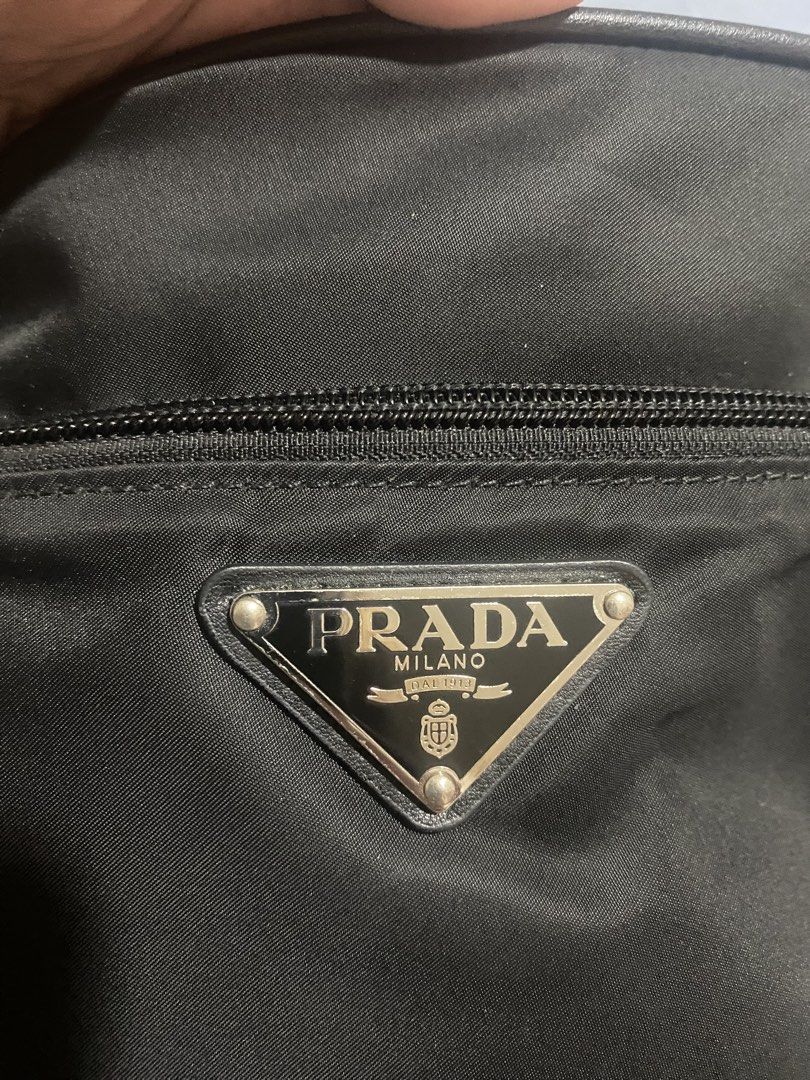 Prada (Category: Luxury Bags & Wallets) located in Manila. Submitted by dimples_123456 (Listing ID 1467798573, Image 3). Description: Bag only, no inclusion Everything is in good condition Issue on strap only can be fixed.