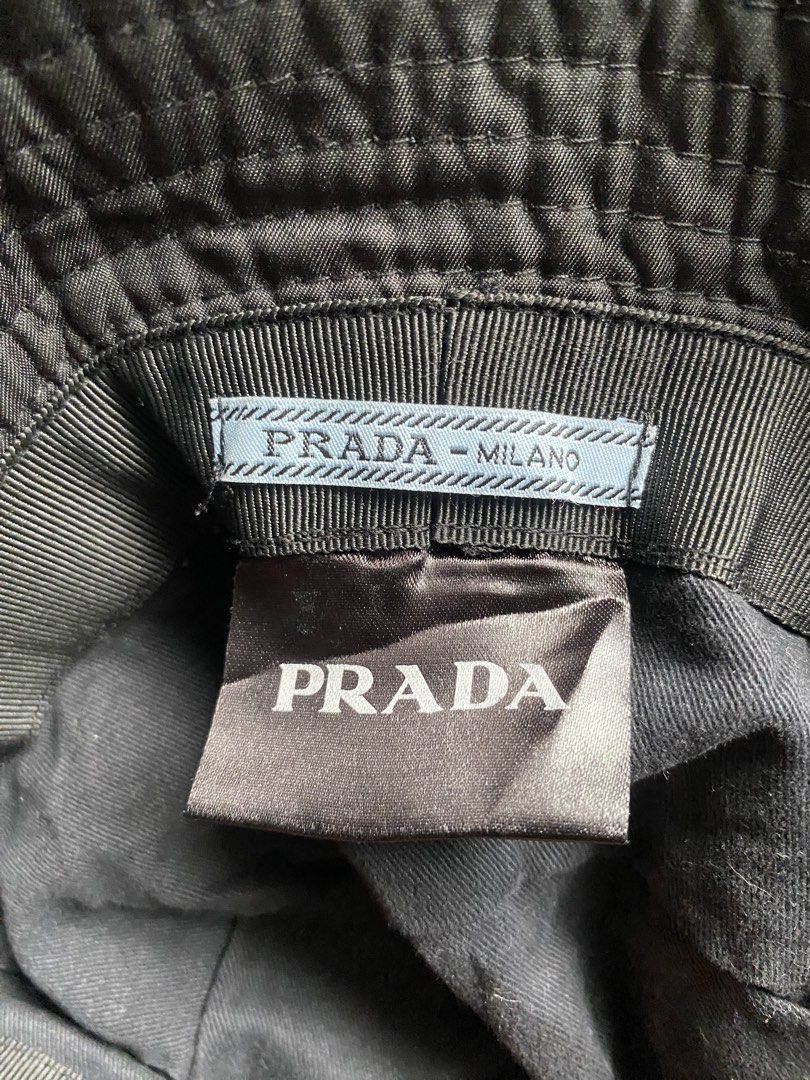 Prada Bucket Hat (Category: Luxury Accessories) located in Cebu City. Submitted by rustyyyyy. (Listing ID 1467658828, Image 2). Description: Good as brand new condition .