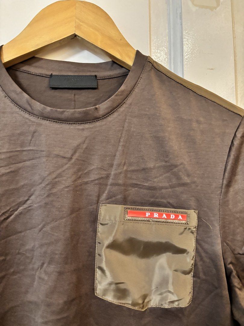Prada long sleeve top (Category: Coats, Jackets and Outerwear) located in Manila. Submitted by nofits.garments (Listing ID 1467727066, Image 2). Description: Prada long sleeve top Small Width 18.5 Length 25.5 As new No issue.