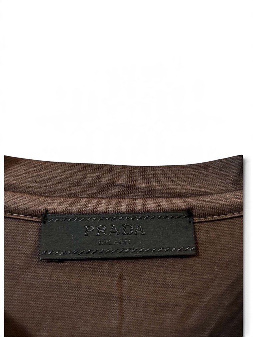 Prada long-sleeve crewneck top (Category: Coats, Jackets and Outerwear) located in Calamba. Submitted by manila.fits (Listing ID 1467721858, Image 3). Description: Prada long-sleeve crewneck top Small Width 18.5 Length 25.5 As new No issue.
