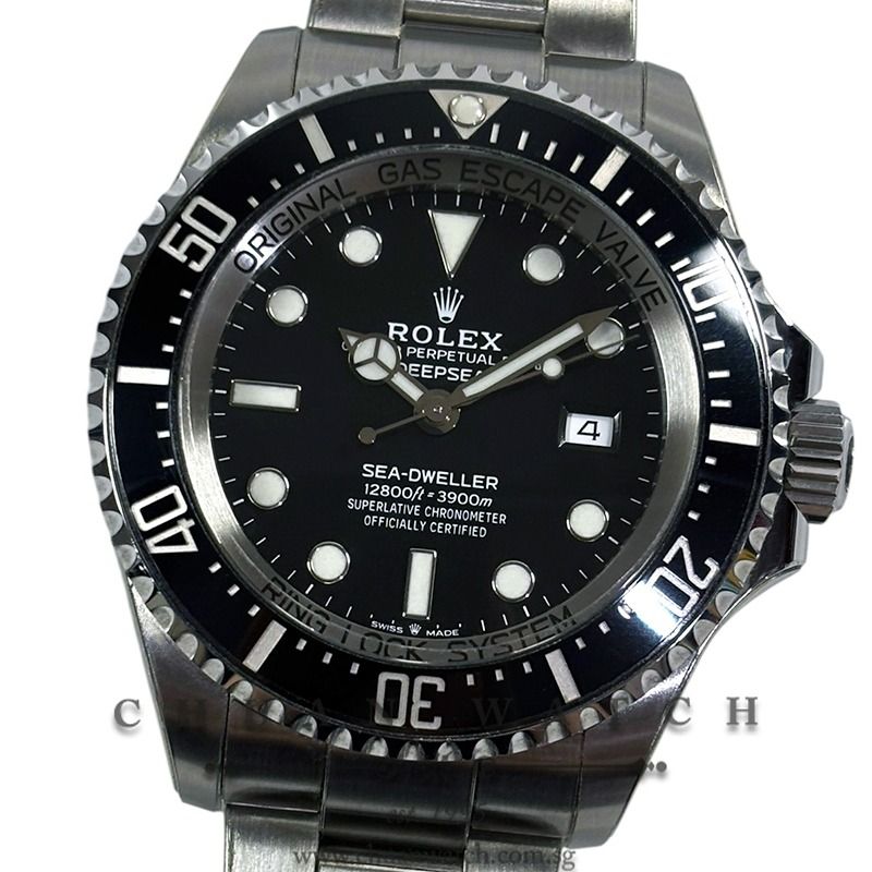 Pre-Owned Rolex Deepsea Sea-Dweller 44mm 126660 Black - Discontinued (Category: Watches) located in Singapore. Submitted by chuanwatch (Listing ID 1467657868, Image 1). Description: Rolex Deepsea Sea-Dweller 44mm 126660 Black - Discontinued REF : 126660-0001 *AVAILABLE Asking Price of SGD$11,950 (Negotiable, 2% Off via Cash / Bank Wire / PayNow) Condition : Pre-Owned in Near-MINT Condition (Protective Stickers Applied) Alpha-Numerical Series (Cir