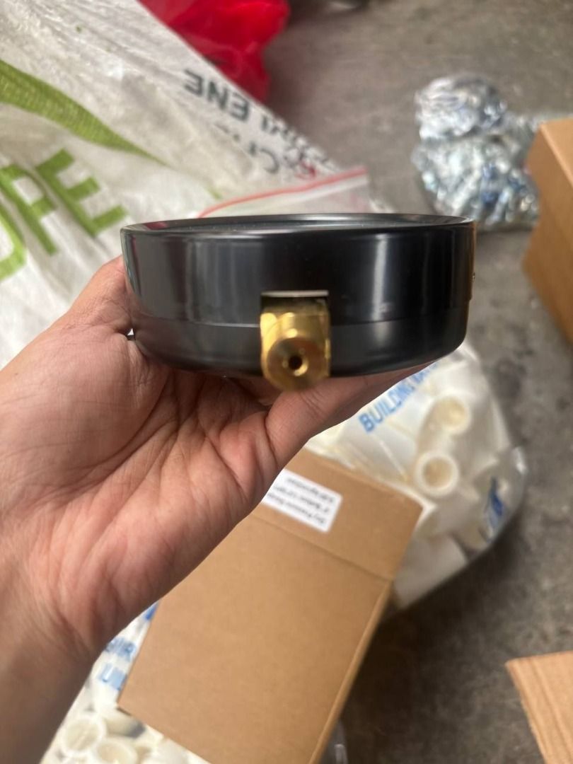 pressure gauge Specs: 300psi (Category: Construction Tools & Equipment) located in Manila. Submitted by joeyroque09 (Listing ID 1467610287, Image 3). Description: pressure gauge Specs: 300psi.