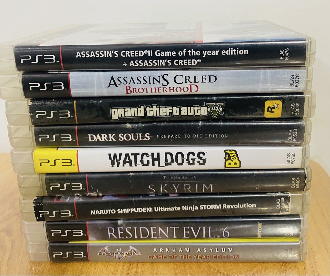 PS3 Games (Category: PlayStation) located in Quezon City. Submitted by newwater_02b9c7 (Listing ID 1467719780, Image 2). Description: Prices are below market based on price charting and sold items on Ebay. All are tested and work perfectly. Japanese Titles Fist of the North Star: Ken’s Rage 2 (CIB) - 600 Tale of Graces F (CIB) - 400 Yakuza 3 (No Manual) - 400 Biohazard 6 (CIB) - 300 English Titles Assassins Creed Double Pack (1+2 GOTY) (CIB) - 15