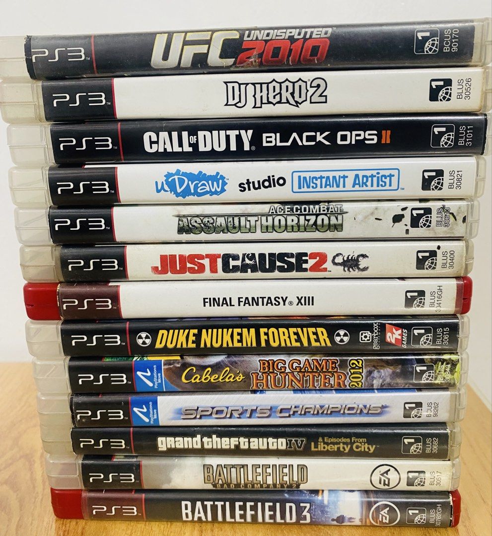 PS3 Games (Category: PlayStation) located in Quezon City. Submitted by newwater_02b9c7 (Listing ID 1467719780, Image 3). Description: Prices are below market based on price charting and sold items on Ebay. All are tested and work perfectly. Japanese Titles Fist of the North Star: Ken’s Rage 2 (CIB) - 600 Tale of Graces F (CIB) - 400 Yakuza 3 (No Manual) - 400 Biohazard 6 (CIB) - 300 English Titles Assassins Creed Double Pack (1+2 GOTY) (CIB) - 15