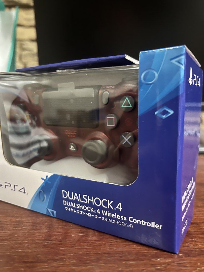Ps4 Wireless Controller (Category: Controllers) located in Singapore. Submitted by controllersandhobbies (Listing ID 1467704423, Image 3). Description: All colours are available. Buy 1 for $20, 2 for $36 (Brand New, Cable included) Trusted seller for 2 years and counting Available colours - Transparent Red - ⁠Transparent Blue - ⁠Transparent Clear - ⁠Camo Red - ⁠Camo Blue - ⁠Camo Green - ⁠Gold - ⁠Dark Grey - White Self collect at Semb Mrt or somer