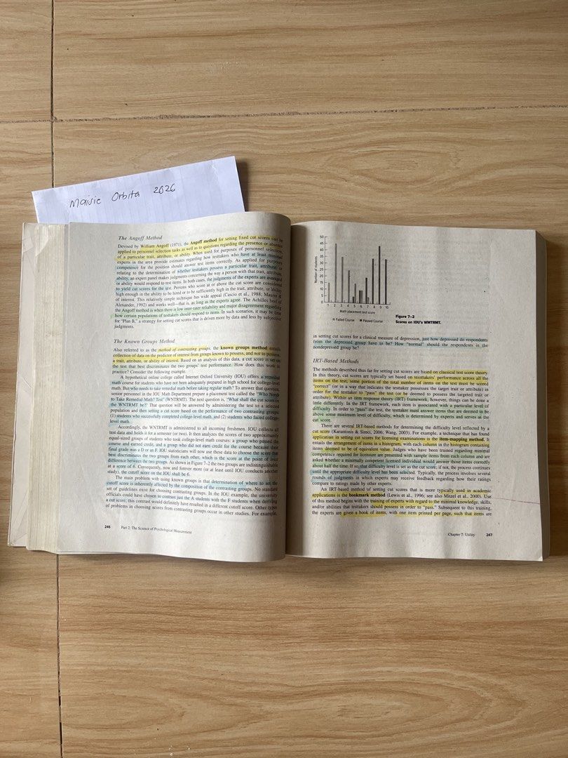 Psychological Testing and Assessment Tenth Edition Textbook (Category: Textbooks) located in Tanza. Submitted by morbita (Listing ID 1467619390, Image 2). Description: Psychological Testing and Assessment: An Introduction to Tests and Measurement, Tenth Edition - Authors: Ronald Jay Cohen, W. Joel Schneider, and Renée M. Tobin - Publisher: McGraw Hill (International Student Edition) - Condition: Cover has creasing and wear from regular use - Note
