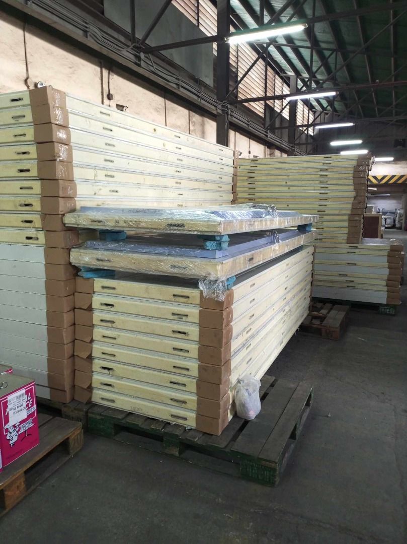 pu panel for cold storage (Category: Construction & Building Materials) located in Valenzuela. Submitted by ish.arado (Listing ID 1467649434, Image 1). Description: 🧊 Panel Types Available 🔹 EPS Panels 📏 Thickness: • 50mm 🔹 PU Panels (Polyurethane) 📏 Thickness: • 25mm • 50mm • 75mm • 100mm • 150mm • 200mm 🔹 PIR Panels (Polyisocyanurate) 📏 Thickness: • 50mm • 75mm • 100mm • 150mm ✔ Excellent thermal insulation ✔ Energy-efficient ✔ Durable &