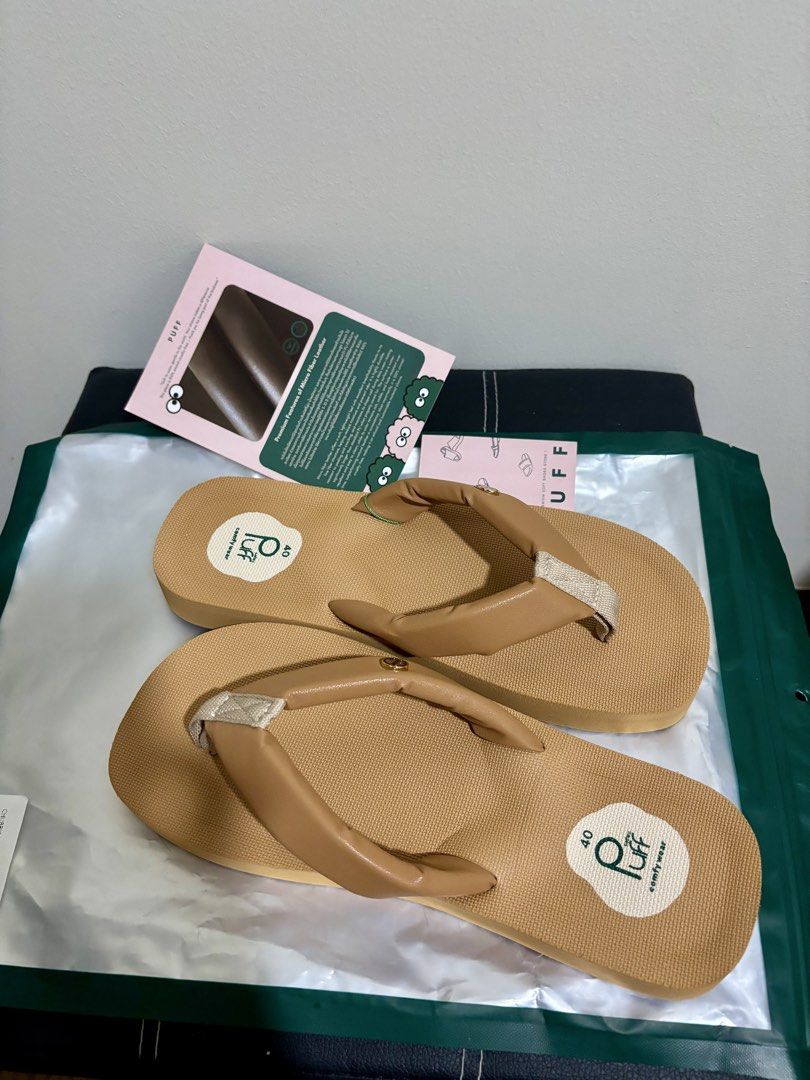 Puff Comfy Wear slip ons (Category: Slippers and slides) located in Pasig City. Submitted by Brands.by.Grace (Listing ID 1467603922, Image 2). Description: Bought from Thailand https://puffshoesofficial.com/en/product/chubby-walk-sandal/ Original price: Php 2,400 ( Thai Baht 1,290).