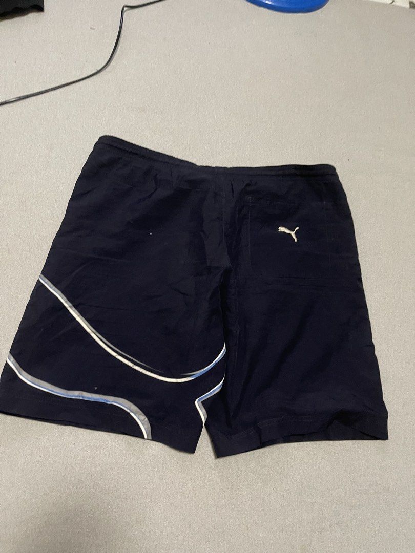 Puma Drifit Shorts (Category: Shorts) located in Bulacan. Submitted by sanjisthrift (Listing ID 1467643245, Image 2). Description: Width 38-40 Length 19.5 Well Used 8.5/10 Issues: nasa last pics.