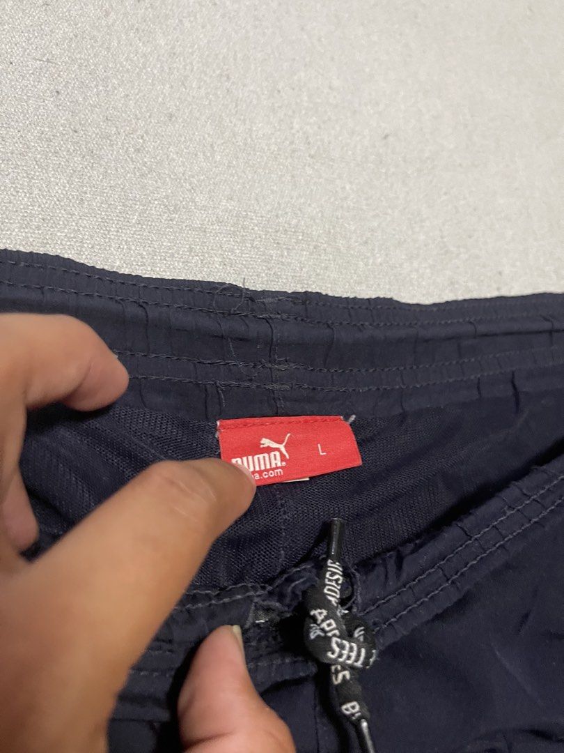Puma Drifit Shorts (Category: Shorts) located in Bulacan. Submitted by sanjisthrift (Listing ID 1467643245, Image 3). Description: Width 38-40 Length 19.5 Well Used 8.5/10 Issues: nasa last pics.