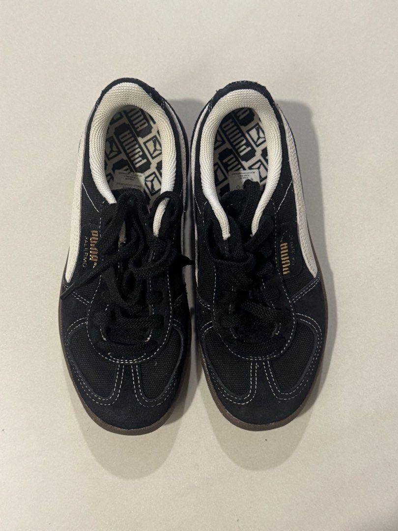puma palermo black (Category: Sneakers) located in Manila. Submitted by arkjve (Listing ID 1467676717, Image 1). Description: bought for 6,200 size 6 womens lightly used mop: pay as you order - gcash or maribank mod: lalamove or grab express (sf shouldered by the buyer) loc: san antonio, makati if meet ups: eton westend square.